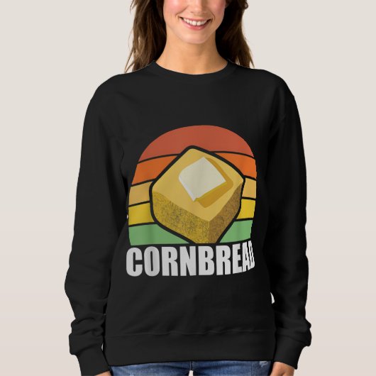 Cornbrood Corn Bread Baking Thanksgiving Rednek S Trui (Voorkant)
