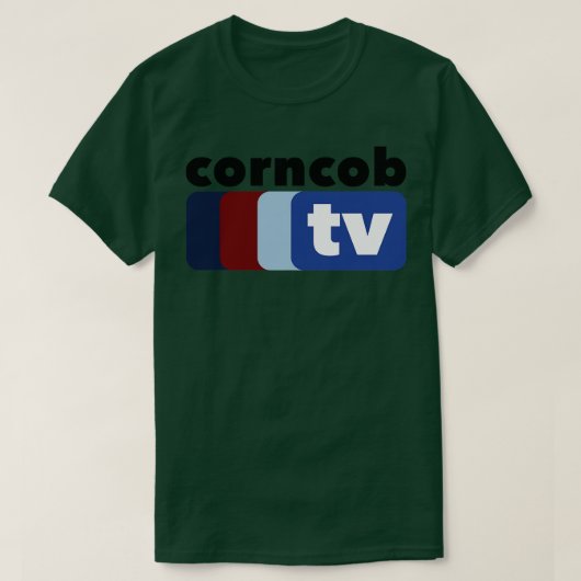Corncob TV T-shirt (Design voorkant)