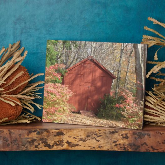 Corncrib Plaque Fotoplaat (Zijkant)