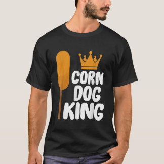Corndog kostuum Corn Dog King Gift TS shirt