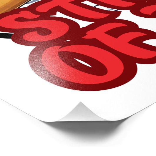 Corndog Stick van vreugde Foto Afdruk (Hoek)