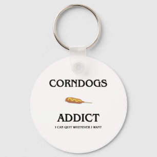 Corndogs Addict Sleutelhanger