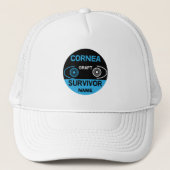 Cornea Graft Corneal Transplant Survivor Trucker Pet (Voorkant)