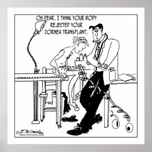 Cornea Transplant Afwijzing Poster