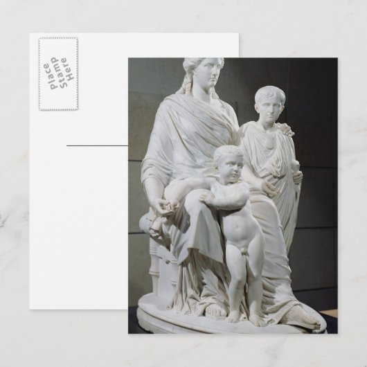 Cornelia, moeder van de twee Gracchi Brothers Briefkaart (Voorkant / Achterkant)