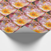 Cornelia pastel roze roze roze waterverf kunst cadeaupapier (Hoek)