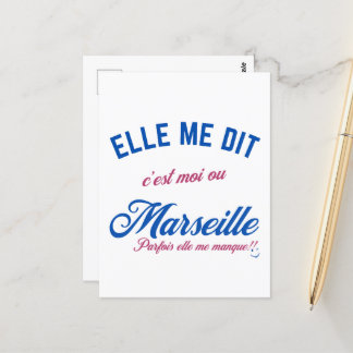 Corneliaanse keuze: Amour of Marseille" Briefkaart