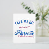 Corneliaanse keuze: Amour of Marseille" Briefkaart (Staand voorkant)