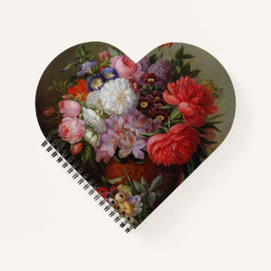 Cornelis Johannes van Hulsteijn Vase met Flowers Notitieboek