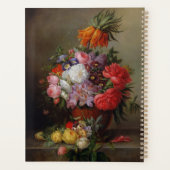 Cornelis Johannes van Hulsteijn Vase met Flowers Planner (Achterkant)