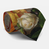 Cornelis Johannes van Hulsteijn Vase met Flowers Stropdas (Opgerold)