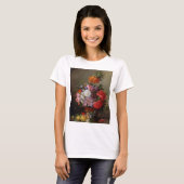 Cornelis Johannes van Hulsteijn Vase met Flowers T-shirt (Voorkant volledig)