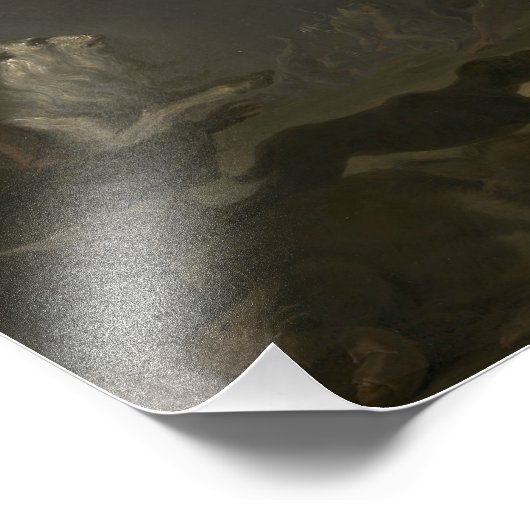 Cornelis Saftleven - A Witches' Sabbat Foto Afdruk (Hoek)