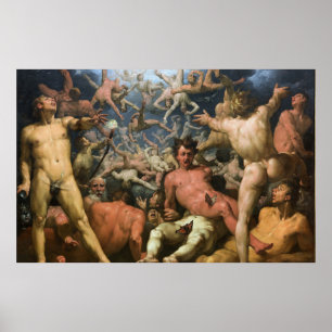 Cornelis van Haarlem - Herfst van het Kanaal van T Poster