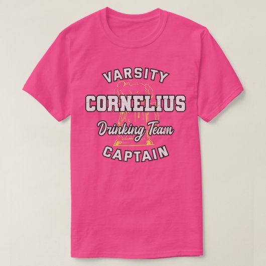 Cornelius Drink kapitein North Carolina Bee T-shirt (Design voorkant)