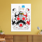 Cornelius Family Crest Canvas Afdruk (Insitu (Woonkamer))