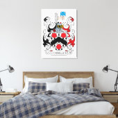 Cornelius Family Crest Canvas Afdruk (Insitu (Slaapkamer))