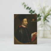 Cornelius Jansen Bishop van Ypres Briefkaart (Staand voorkant)