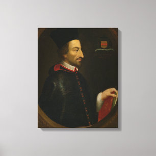 Cornelius Jansen Bishop van Ypres Canvas Afdruk