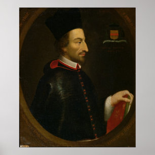 Cornelius Jansen Bishop van Ypres Poster