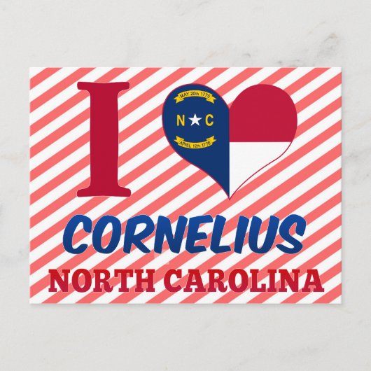 Cornelius, North Carolina Briefkaart (Voorkant)