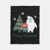 Cornelius Of The Yukon Abominable Snowman Christma Fleece Deken (Voorkant)
