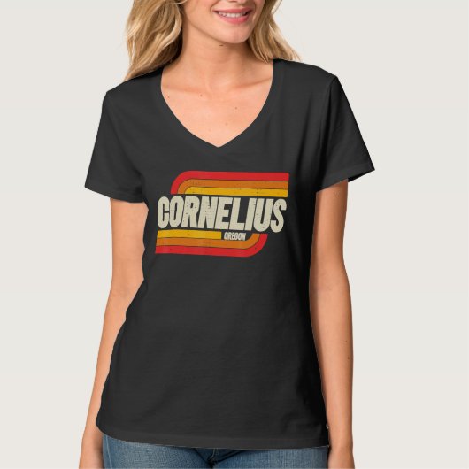 Cornelius oregon of City T-shirt (Voorkant)