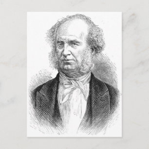 Cornelius Vanderbilt, c.1877 Briefkaart