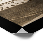 Cornell Campus Foto 1909 Poster (Hoek)