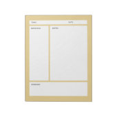 Cornell Notes (gewoon) Notitieblok (Linkerzijde)