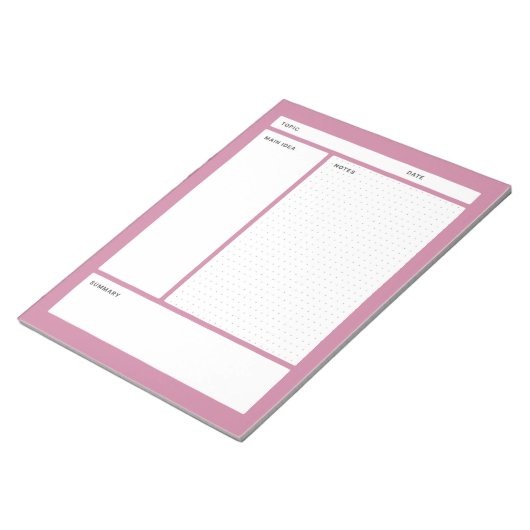 Cornell Notes (punt) Notitieblok (Schuin)