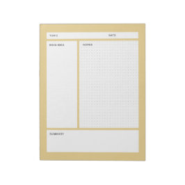 Cornell Notes (punt) Notitieblok