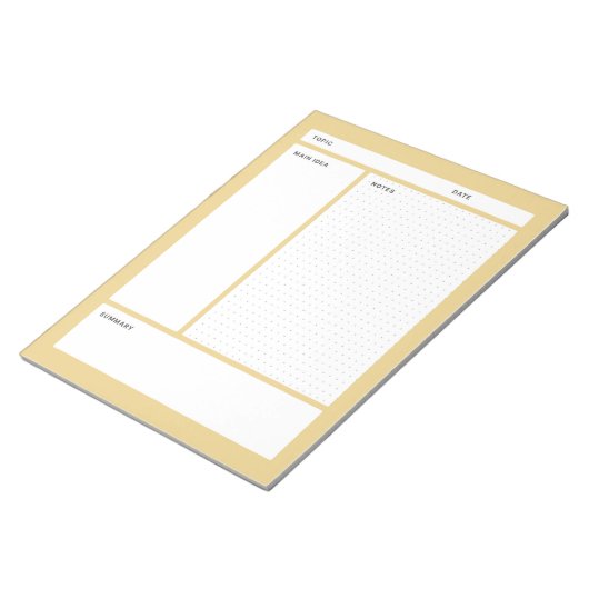 Cornell Notes (punt) Notitieblok (Schuin)