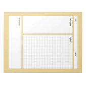 Cornell Notes (punt) Notitieblok (Voorkant)