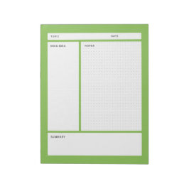 Cornell Notes (punt) Notitieblok