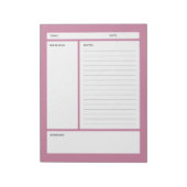 Cornell Notes (regel) Notitieblok (Linkerzijde)