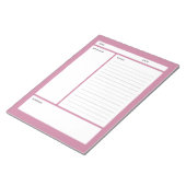 Cornell Notes (regel) Notitieblok (Schuin)