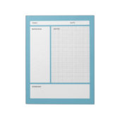 Cornell notities (grafiek) notitieblok (Linkerzijde)