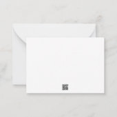 Cornell University Bibliotheek Postkaart-stijl Notitiekaartje (Achterkant)