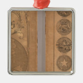 Cornell's metgezelatlas metalen ornament (Voorkant)