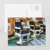 Corner Barber Shop Briefkaart (Voorkant / Achterkant)