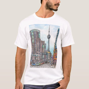 Corner beroemd gemaakt door King Street T-shirt