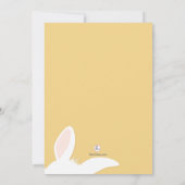 Corner Bunny Uitnodiging (Achterkant)