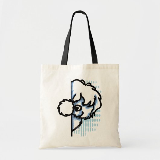 Corner Coton de Tulear Tote Bag (Voorkant)