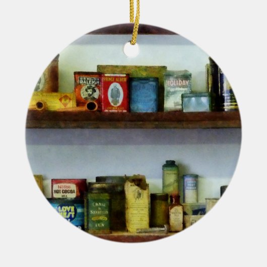 Corner Grocery Store Keramisch Ornament (Voorkant)