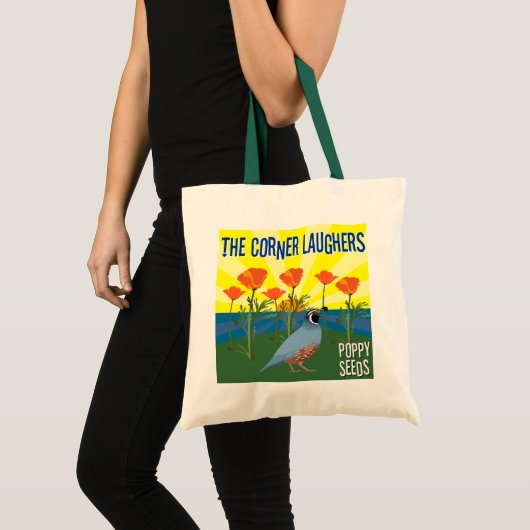 Corner Laughers - Poppy Seeds Tote Bag (Voorkant (product))