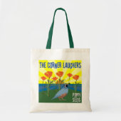 Corner Laughers - Poppy Seeds Tote Bag (Voorkant)