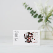 CORNER LIQUOR-WINKEL VISITEKAARTJE (Staand voorkant)