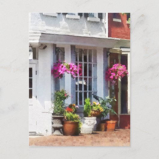 Corner of King Street en S Alfred Alexandria VA Briefkaart (Voorkant)