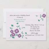 Corner Posies Uitnodiging (Voorkant)